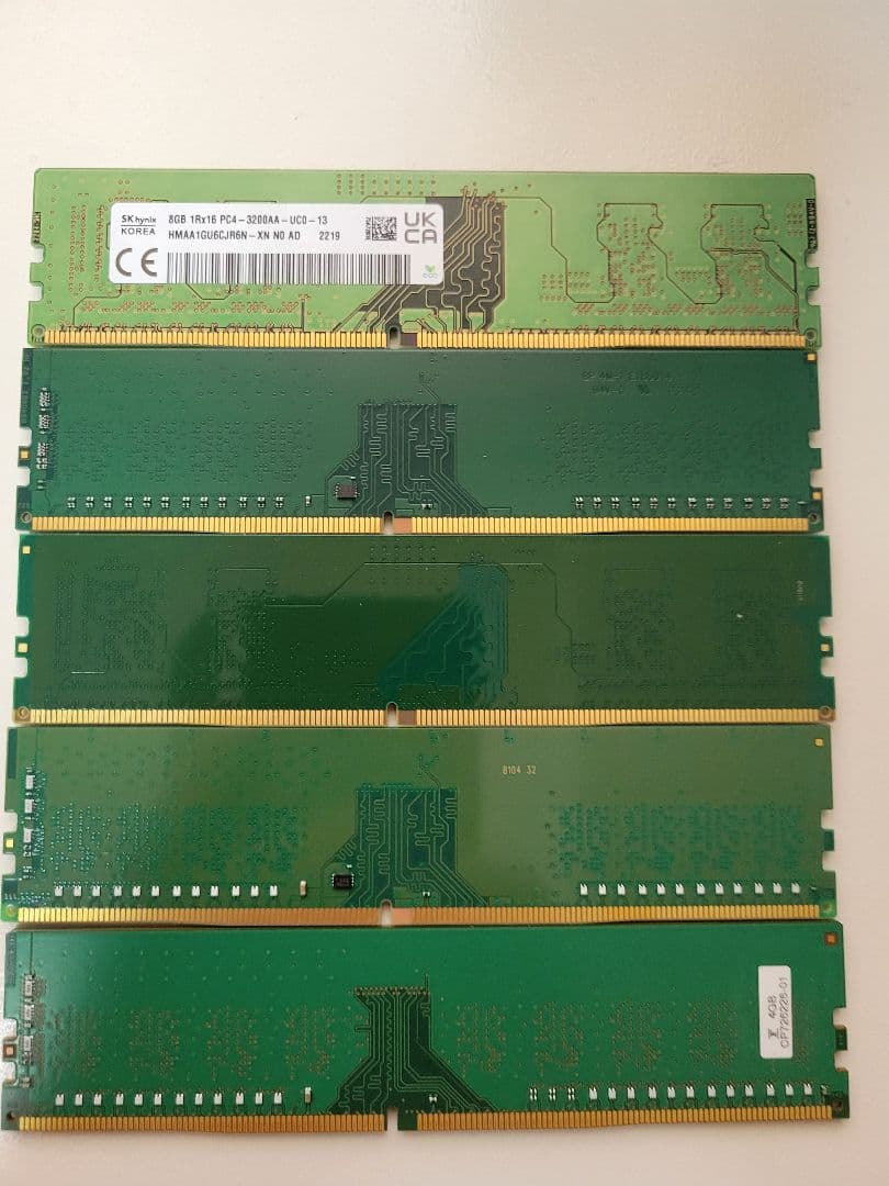 DDR4メモリセット 8GBx4 4GBx1