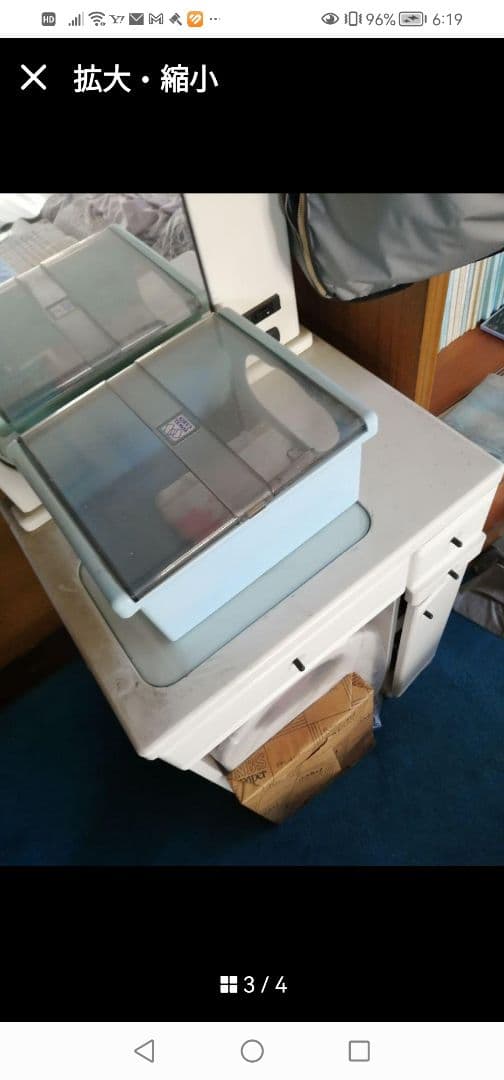 W‼️引取限定ホワイト ドレッサー・鏡台 楕円形ミラードレッサー鏡台