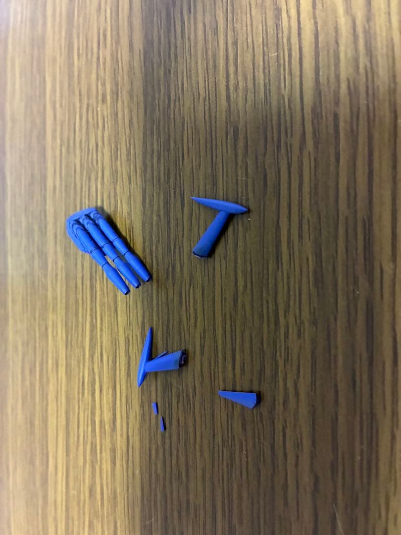 完成品ドメラーズIII 宇宙戦艦ヤマト2199 ガミラス艦 破損あり