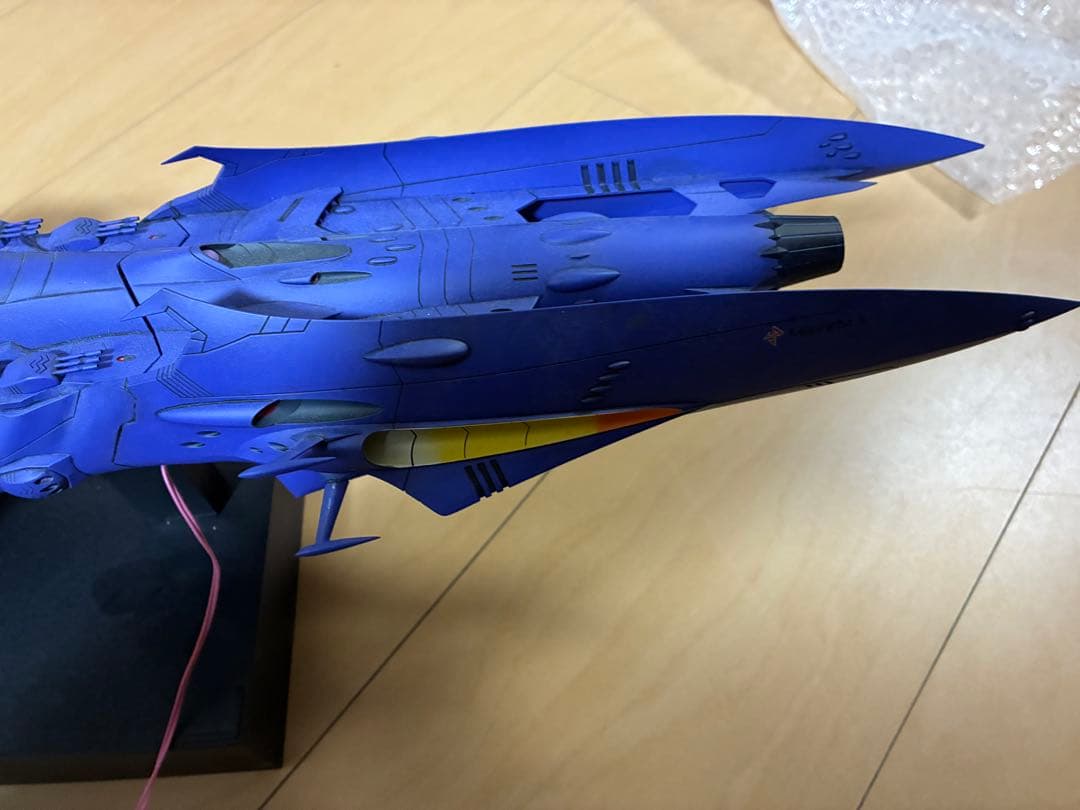 完成品ドメラーズIII 宇宙戦艦ヤマト2199 ガミラス艦 破損あり