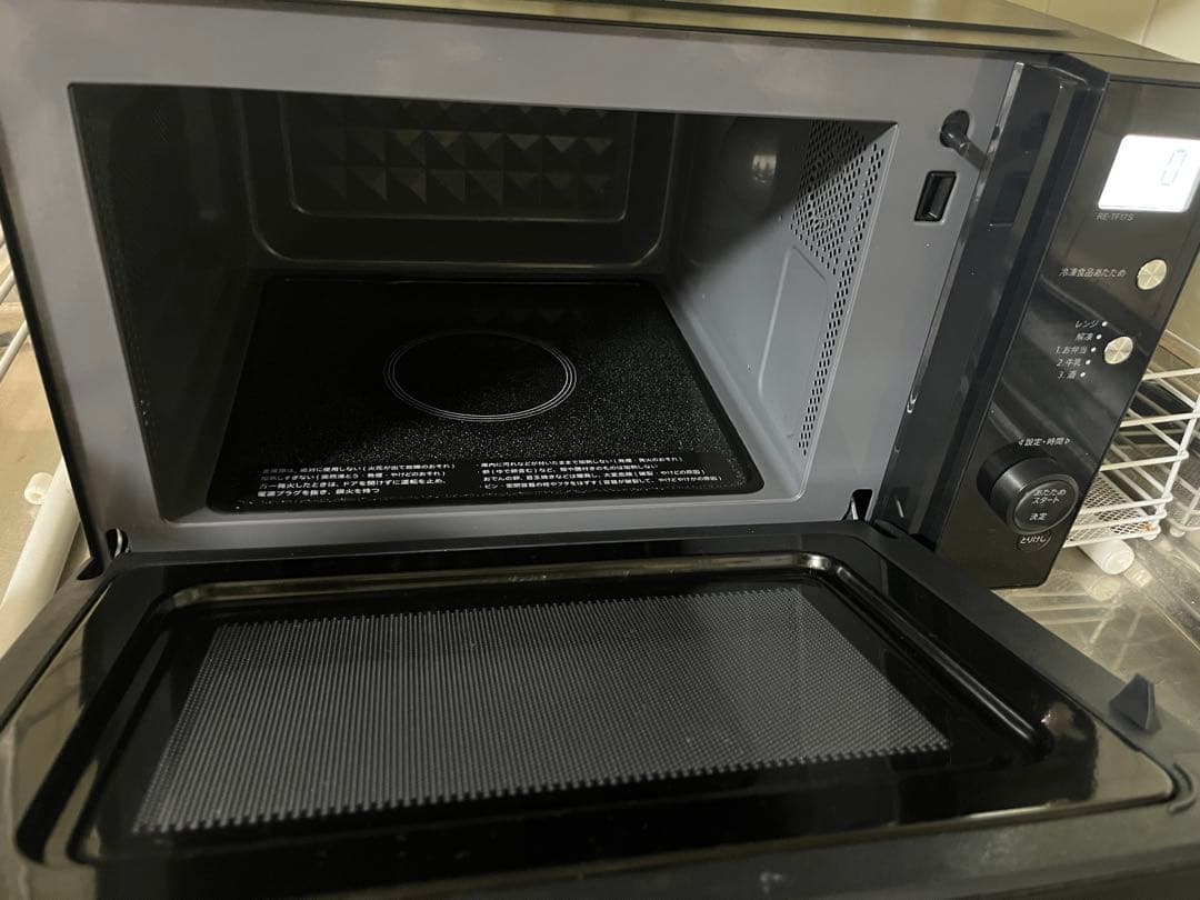 SHARP ブラック 単機能電子レンジ　2020年製