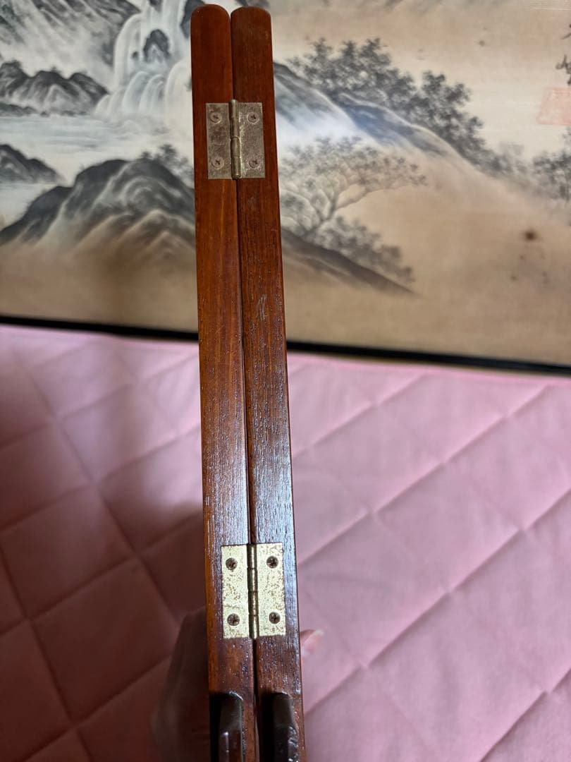 飾り皿　スタンド付き　大皿　鯉に花