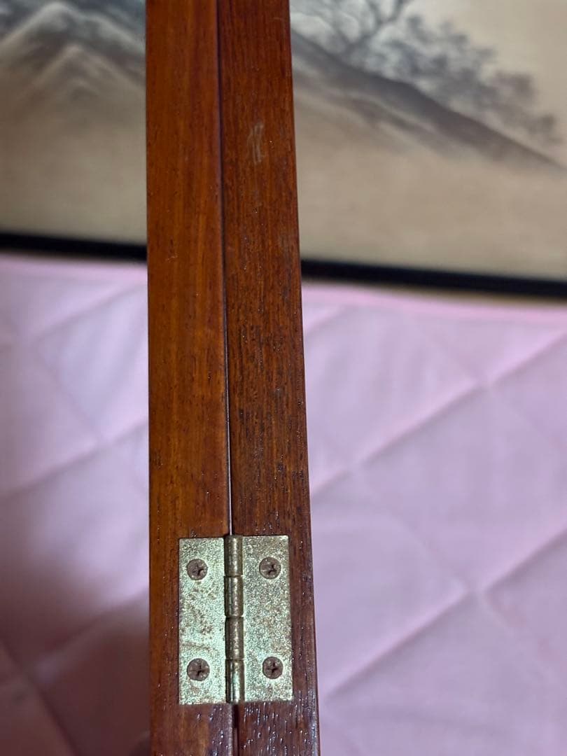 飾り皿　スタンド付き　大皿　鯉に花