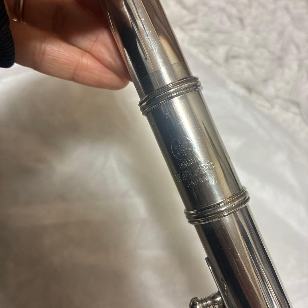 ヤマハ フルート YFL-23 ケース付き 直近まで使用