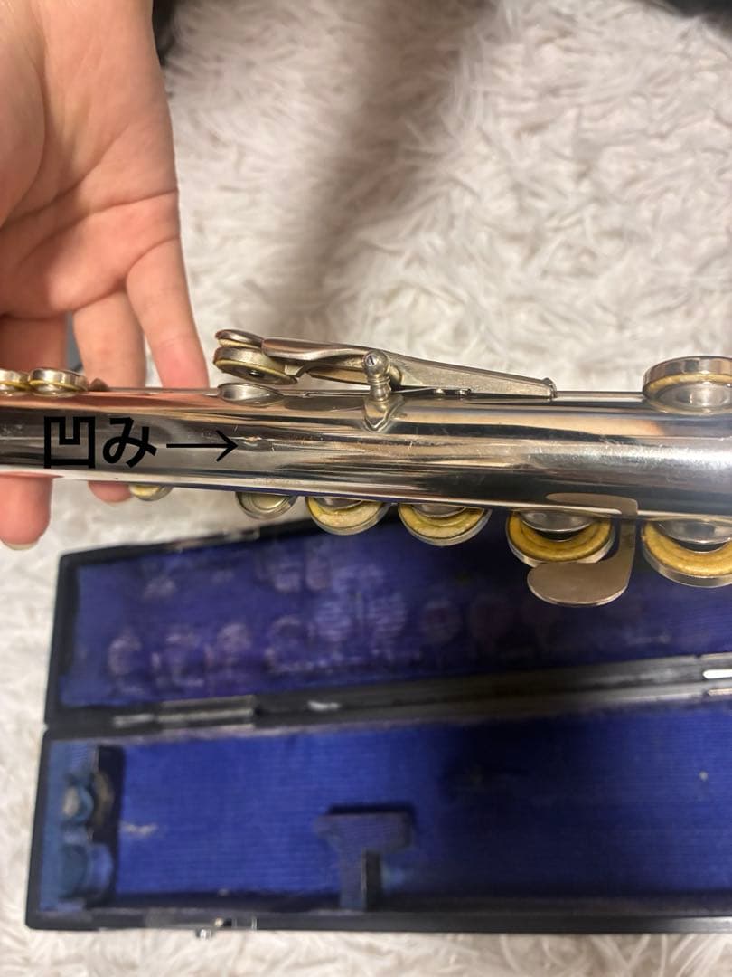 ヤマハ フルート YFL-23 ケース付き 直近まで使用