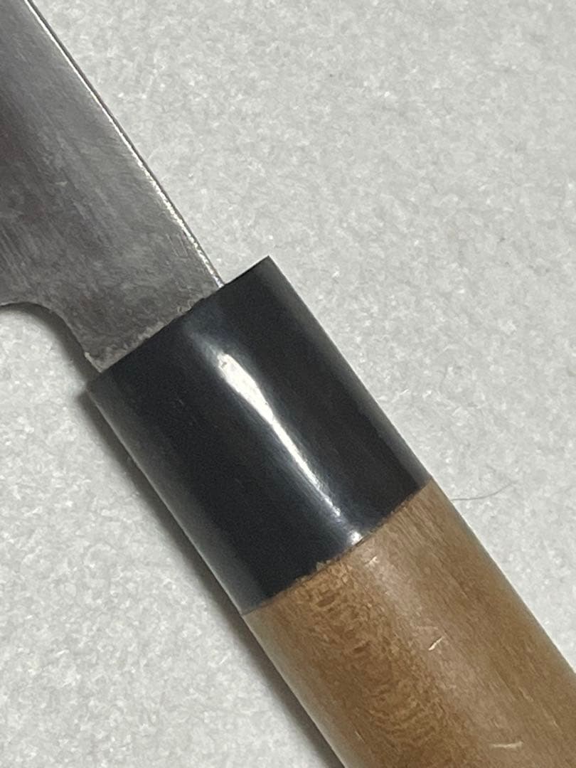 未使用品　柳刄包丁　270㎜　水牛柄　新潟・三条