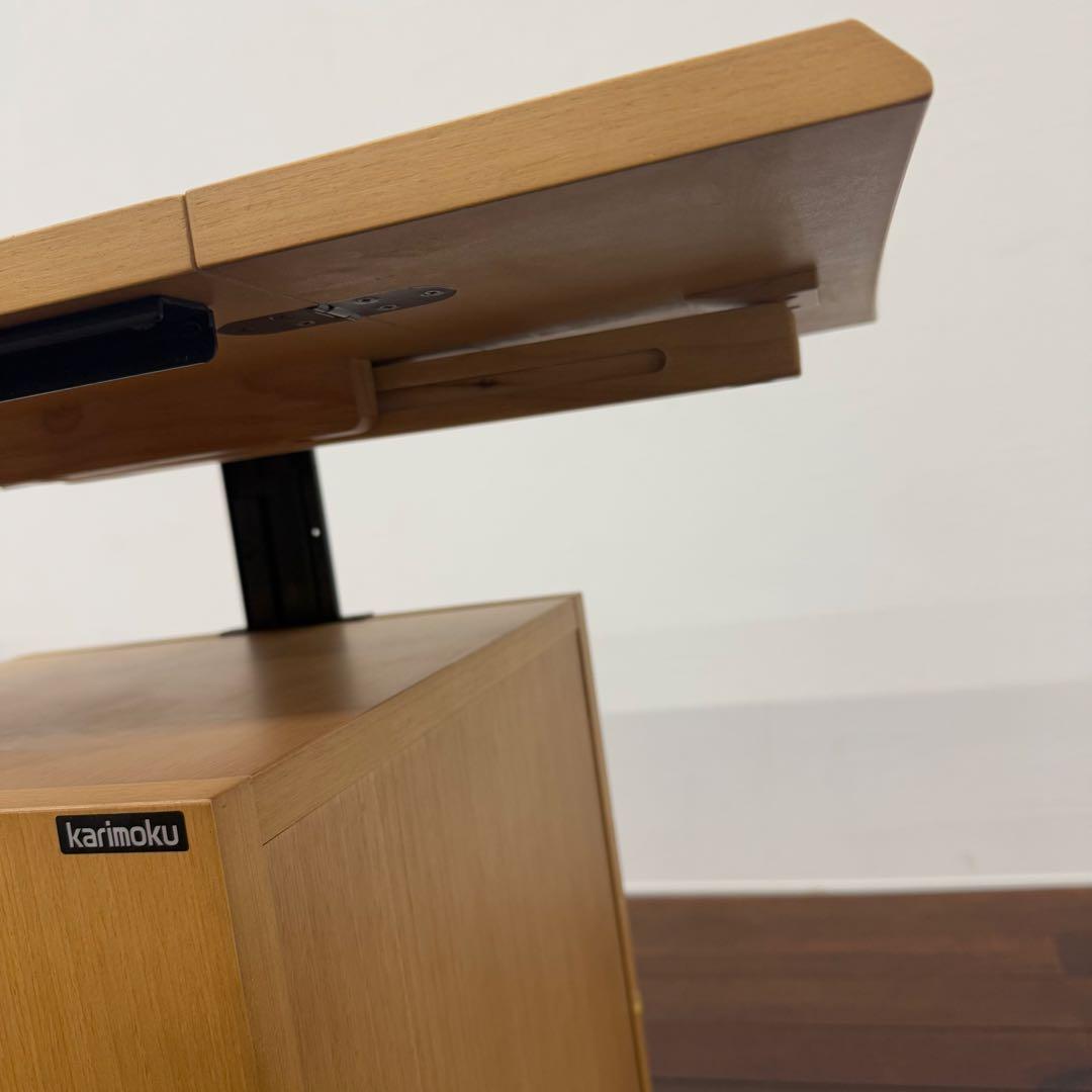 H21K18 カリモク karimoku 学習机 3点セット