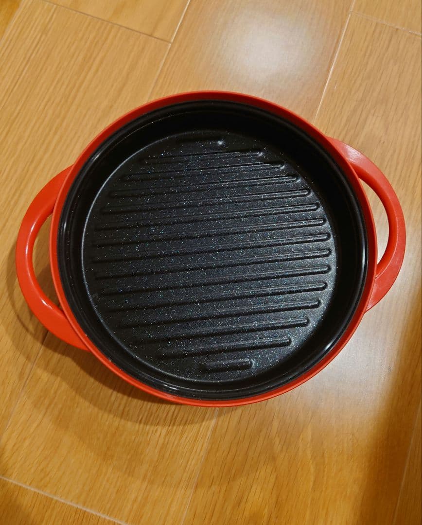 未使用　電子レンジ調理器具 レンジメートプレミアム　赤