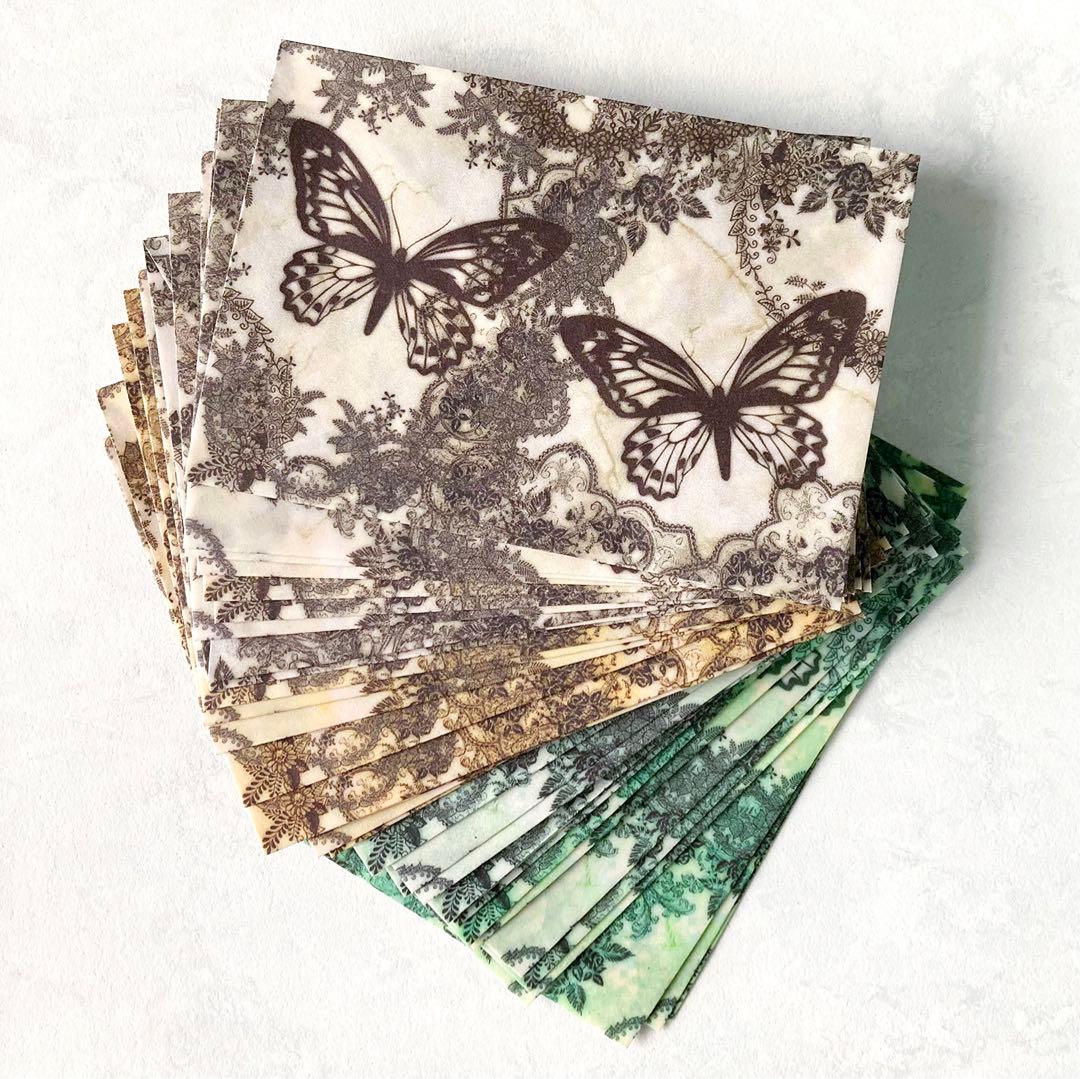 まとめ売り【95枚セット】蝋引きエレガント洋型封筒