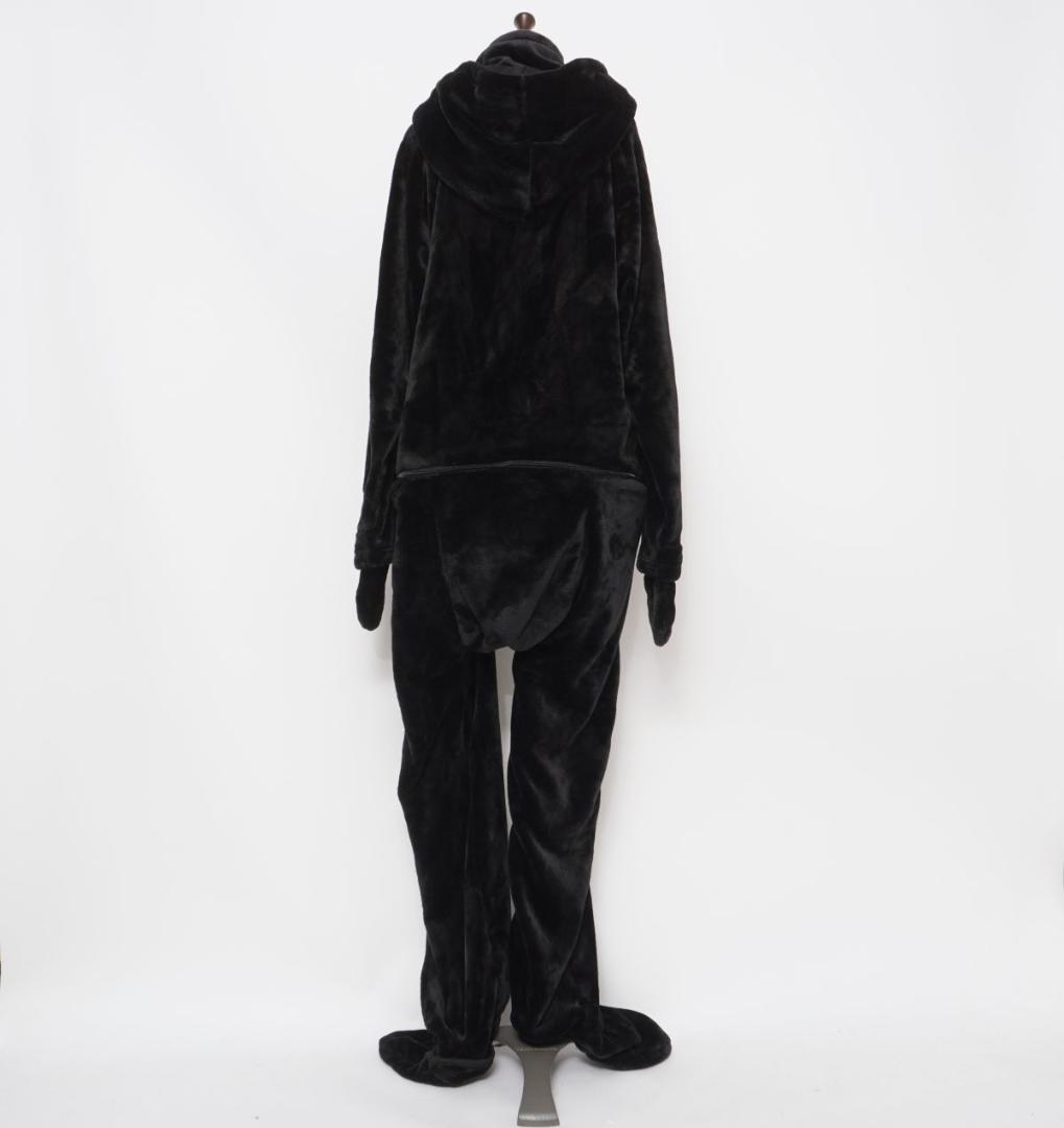 Bauhutte ゲーミング着る毛布 4Gネクスト 黒 サイズM*HD1348