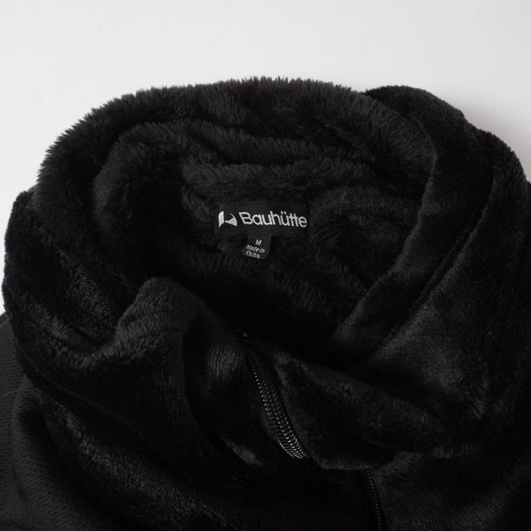 Bauhutte ゲーミング着る毛布 4Gネクスト 黒 サイズM*HD1348