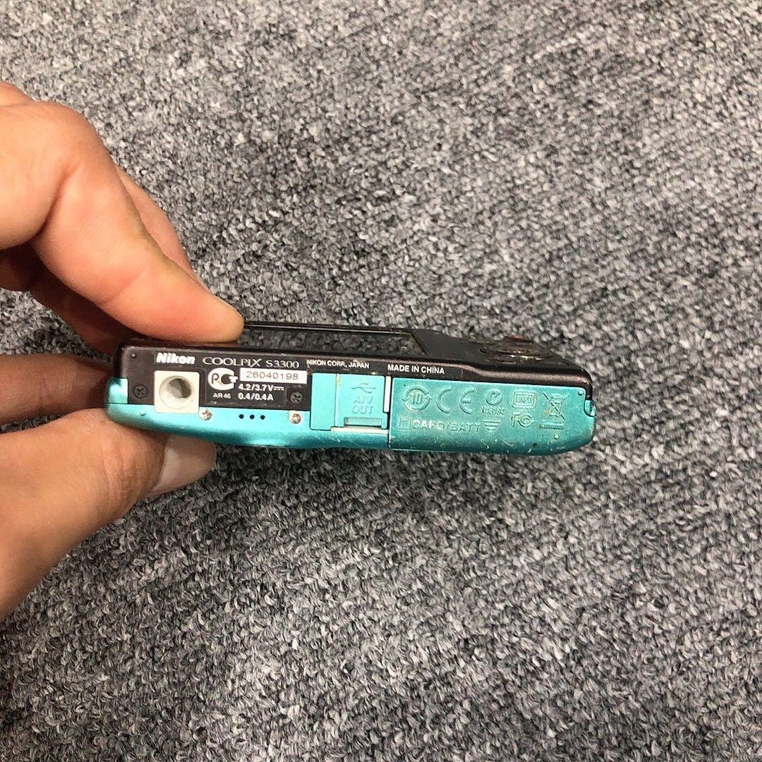 通電確認Nikon COOLPIX S3300 デジタルカメラ1個め037