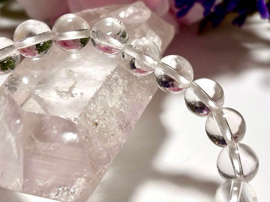 究極品質　偉大な雪の5 つの宝庫　幻のオールドカンチェンジュンガ水晶のブレス