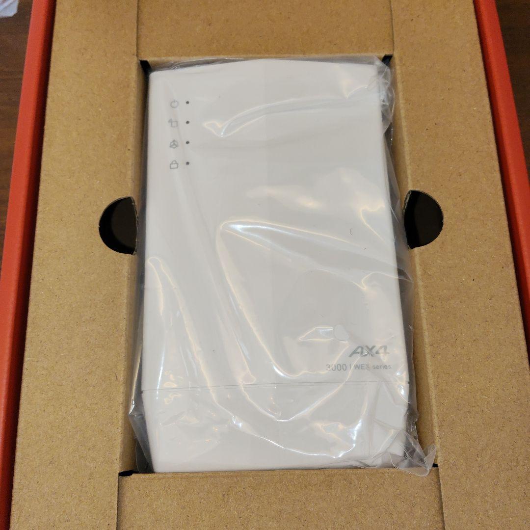 新品未使用　BUFFALO Wi-Fi 6 中継機 WEX-3000AX4