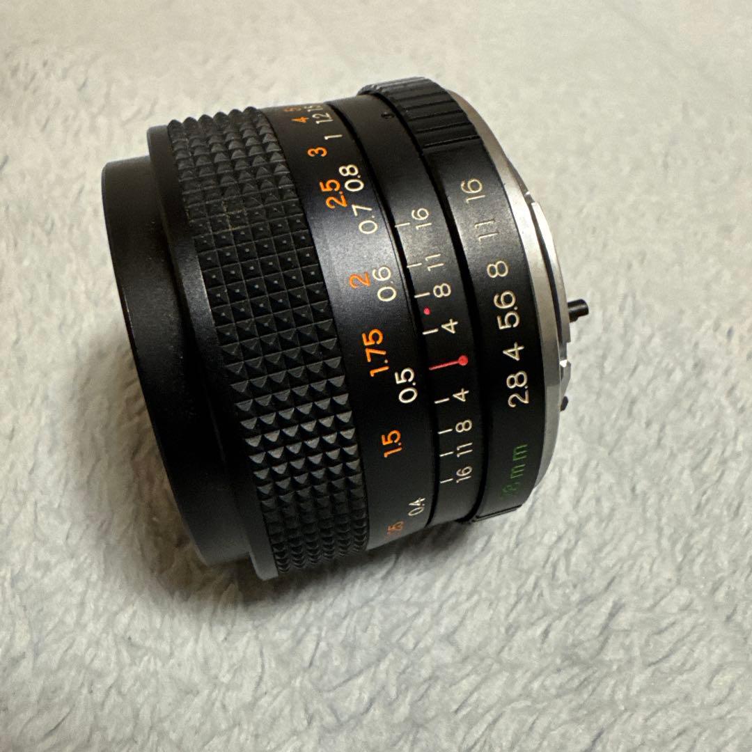 希少品 YASHICA ML 28mm F2.8 単焦点レンズ カメラレンズ
