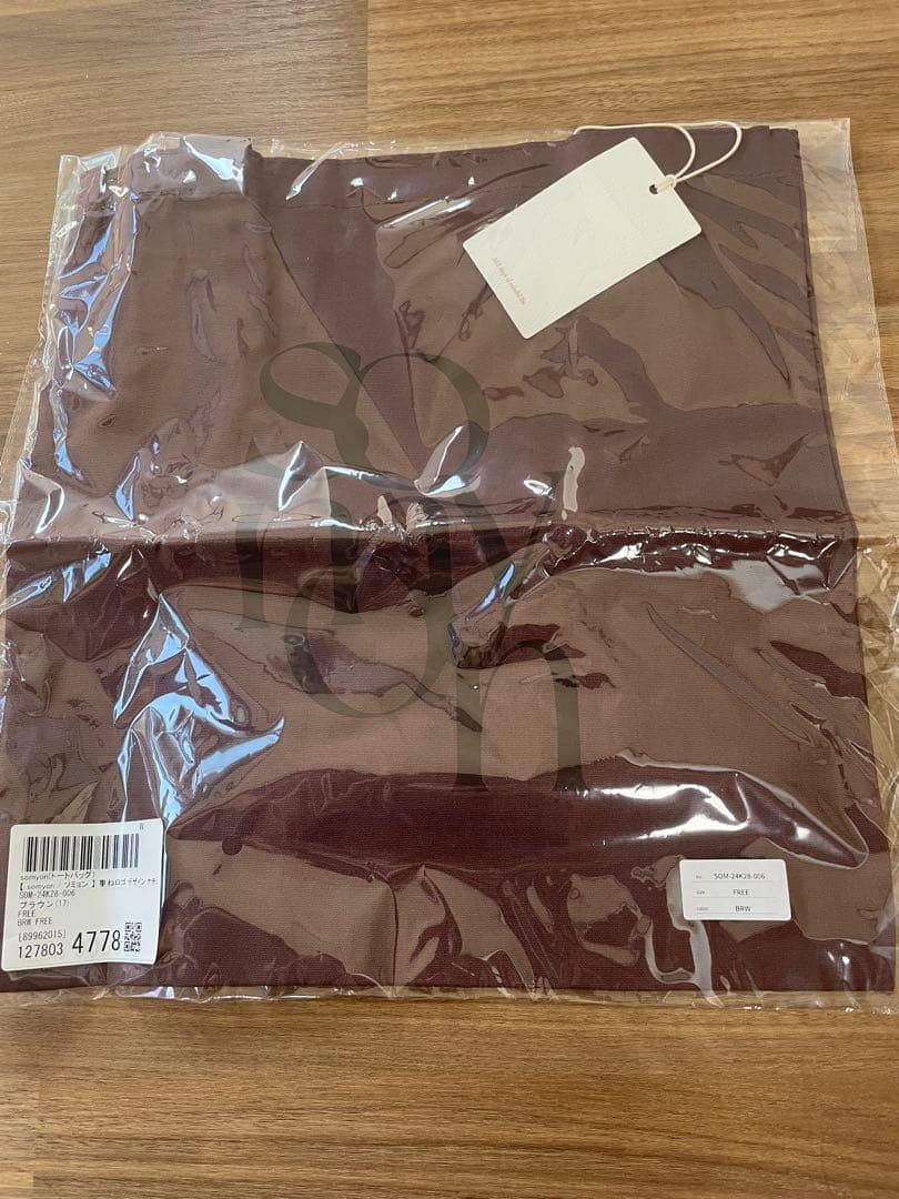 Somyon ソミョン トートバッグ・ロゴキーチャーム 全色セット