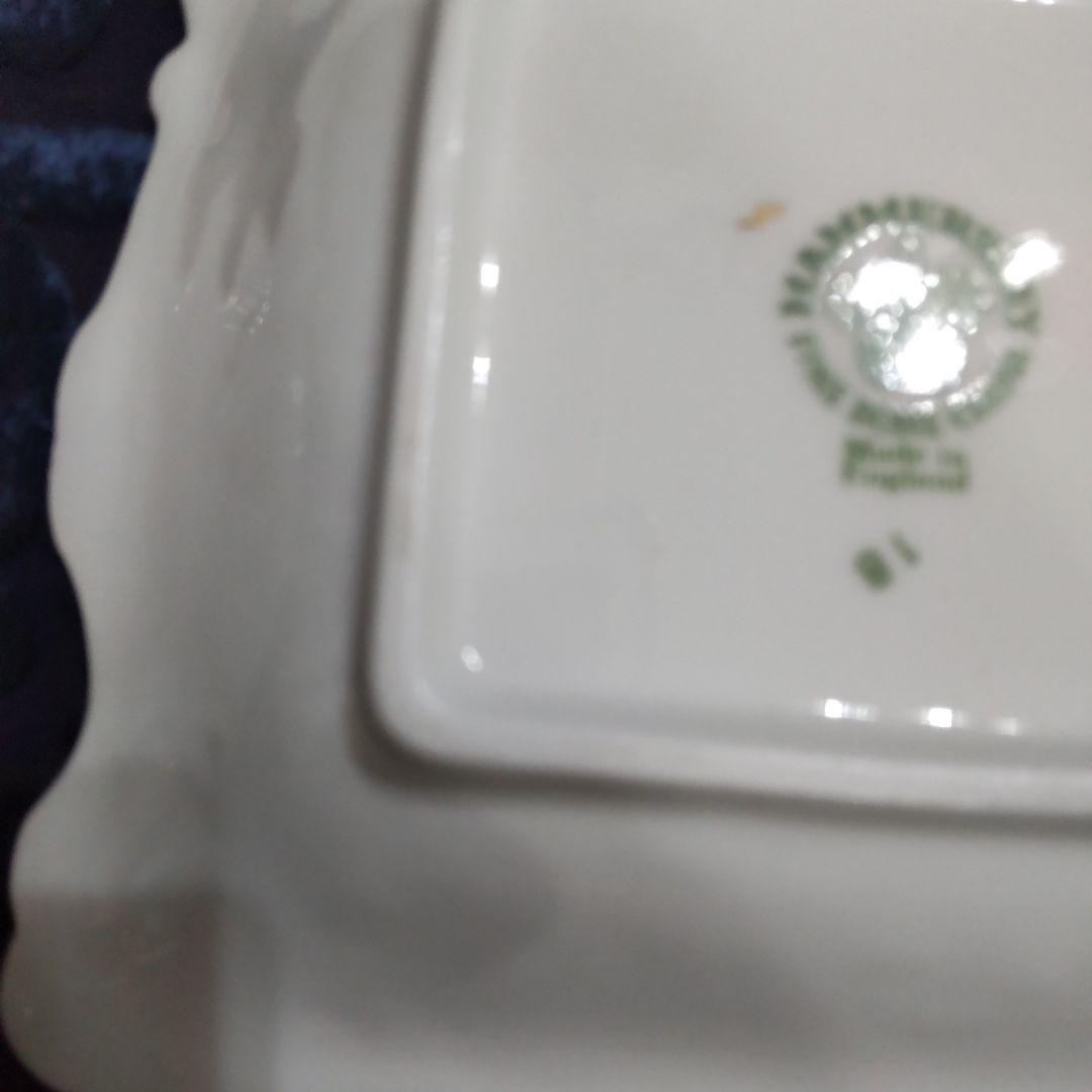 【未使用】 hammersley ハマースレイ 変形スクエア皿３枚セット