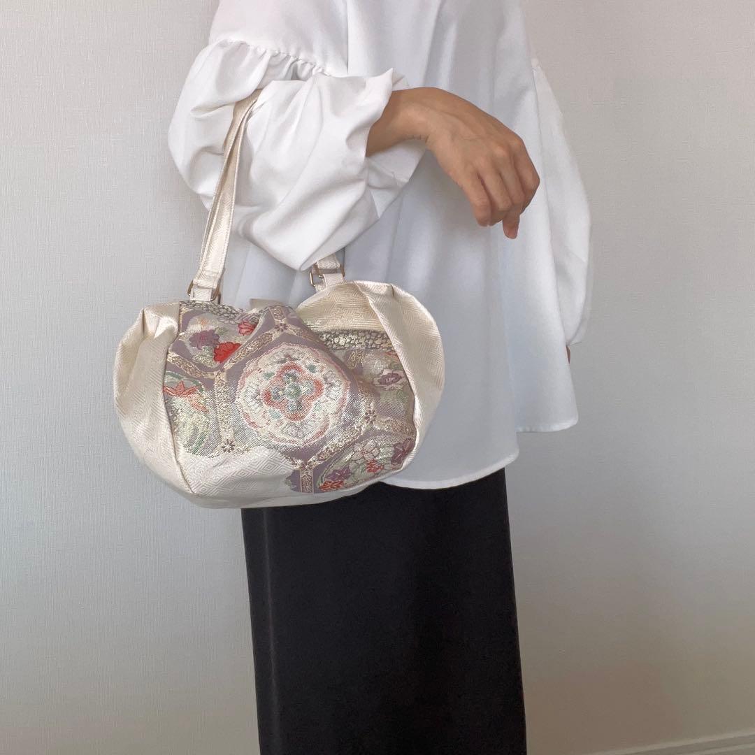 専用ページ！和モダン 帯リメイクバッグ 和装バッグ ハンドバッグ