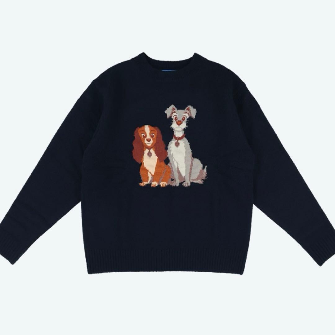 わんわん物語　ビッグシルエット　セーター　ディズニー