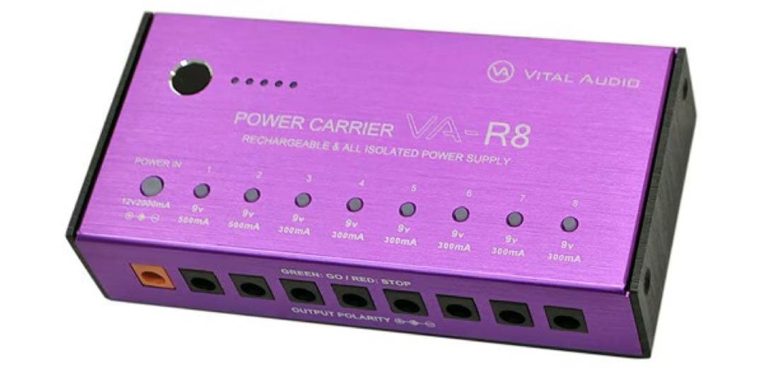 VA-R8 パープル 電源供給
