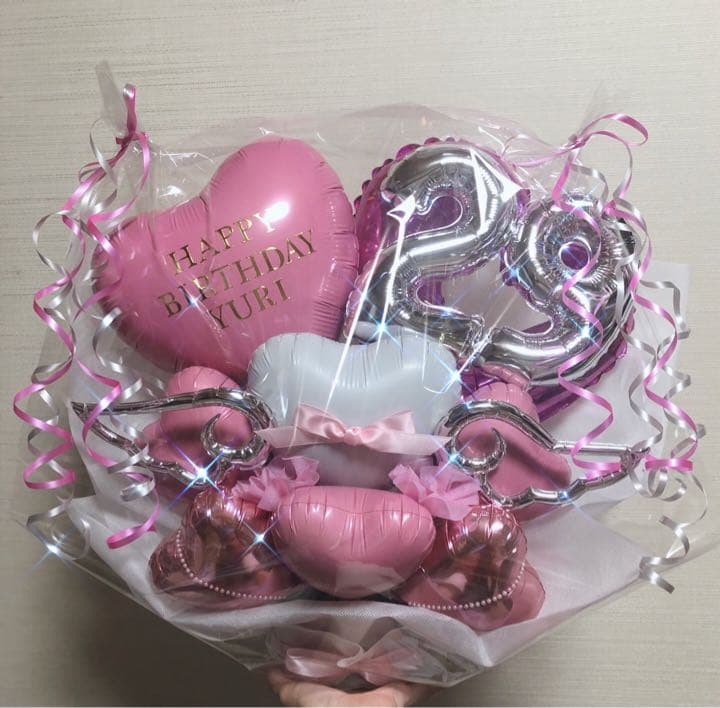 バルーンギフト　推し　バルーンアレンジ  誕生日　生誕祭　成人式
