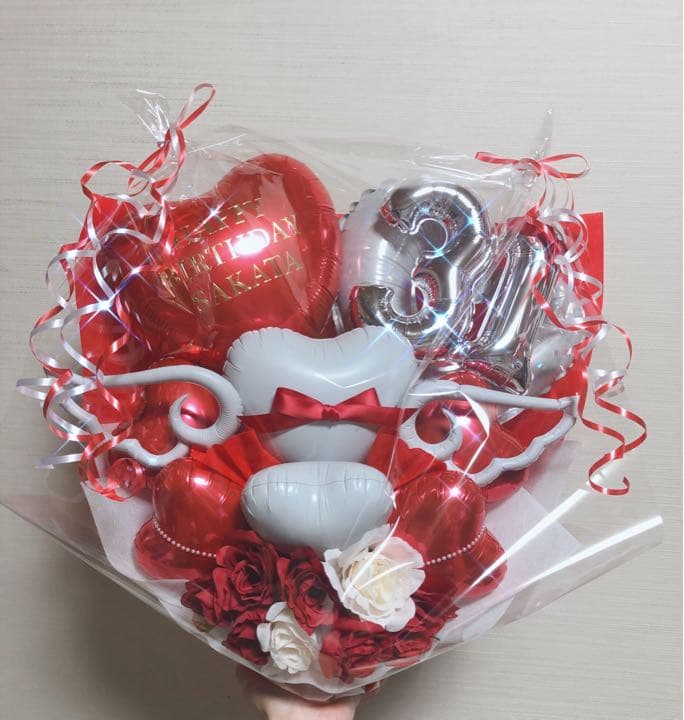 バルーンギフト　推し　バルーンアレンジ  誕生日　生誕祭　成人式