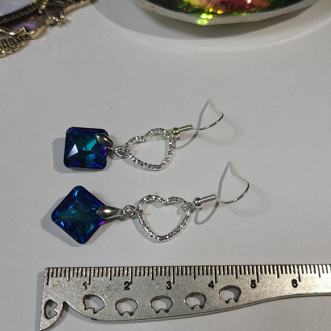 ハンドメイドピアス1636