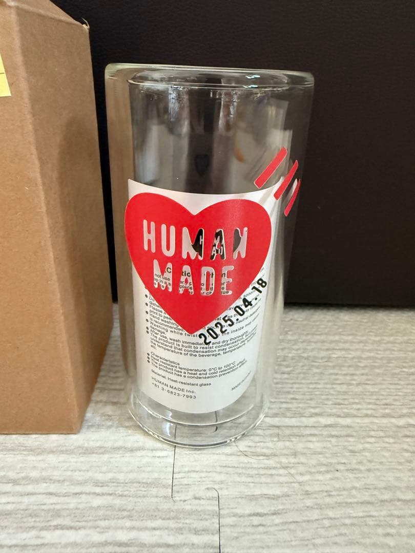 早い者勝ち‼️ HUMAN MADE DAILY GLASS グラス ２個セット