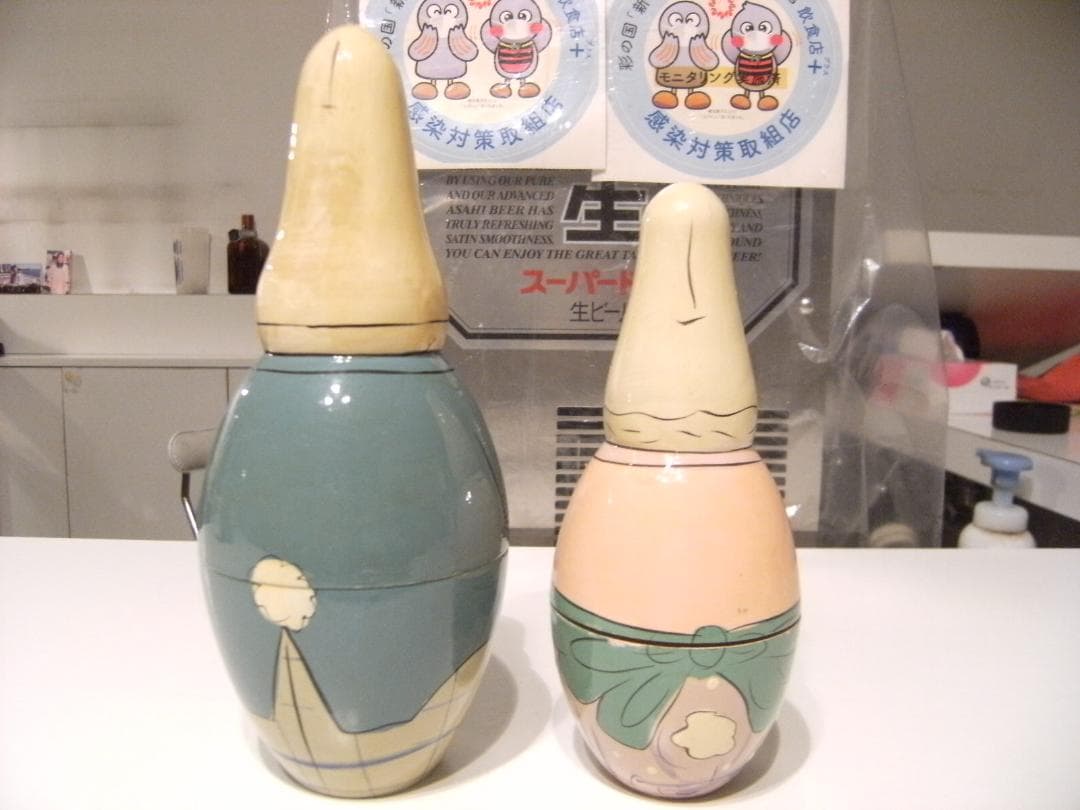 ロシア★ハンドメイド 不思議の国のアリス ラビット うさぎ マトリョーシカ 人形