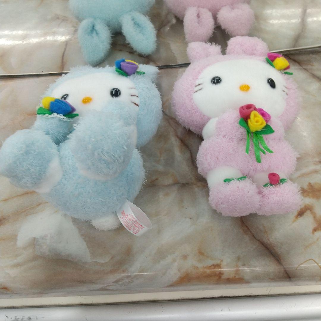 東京キティ原宿クレープぬいぐるみマスコット キティちゃん ぬいぐるみ2体セット