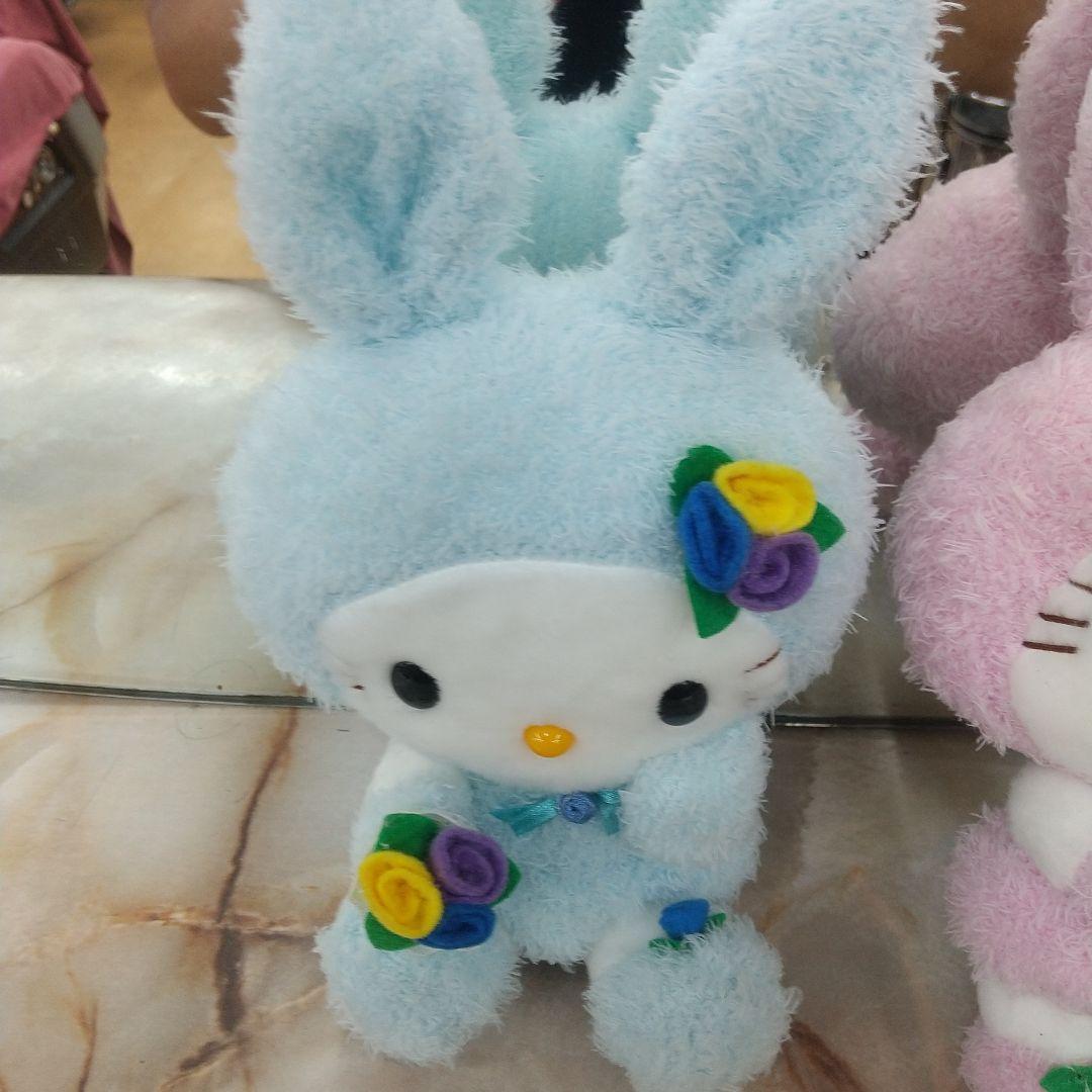 東京キティ原宿クレープぬいぐるみマスコット キティちゃん ぬいぐるみ2体セット