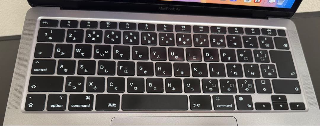 MacBook Air M1 16GB 512GB バッテリ84% 充放電223