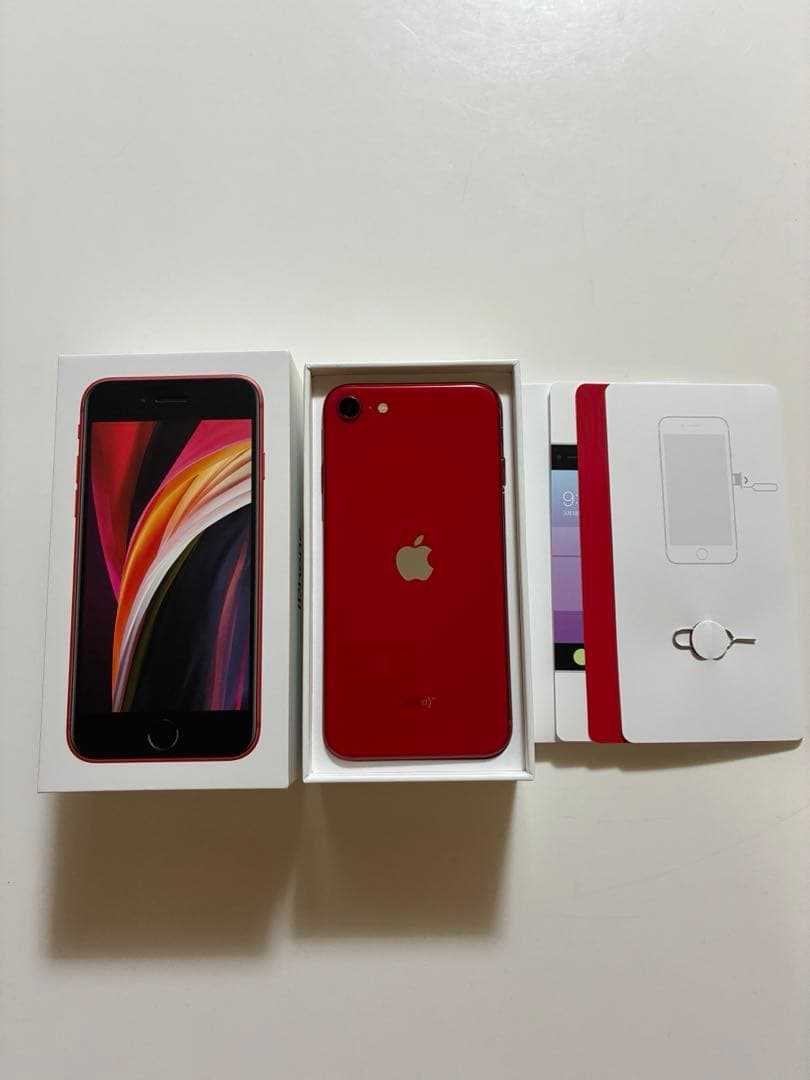 Apple iPhone SE 第2世代128GB レッド 赤 本体