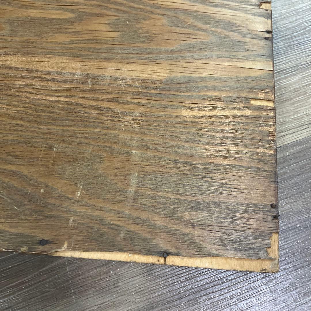 A-4 昭和レトロ ヴィンテージ風 木製フレーム 全身鏡 姿見 ウォールミラー