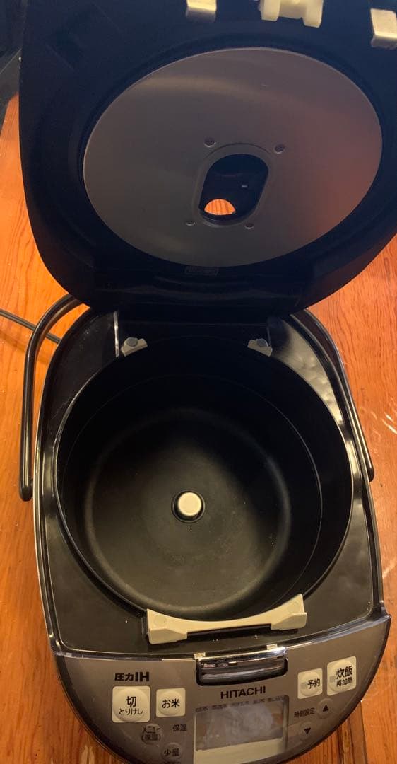 HITACHI IH炊飯器 黒厚鉄釜