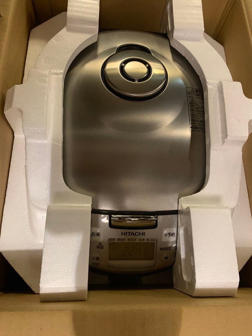 HITACHI IH炊飯器 黒厚鉄釜