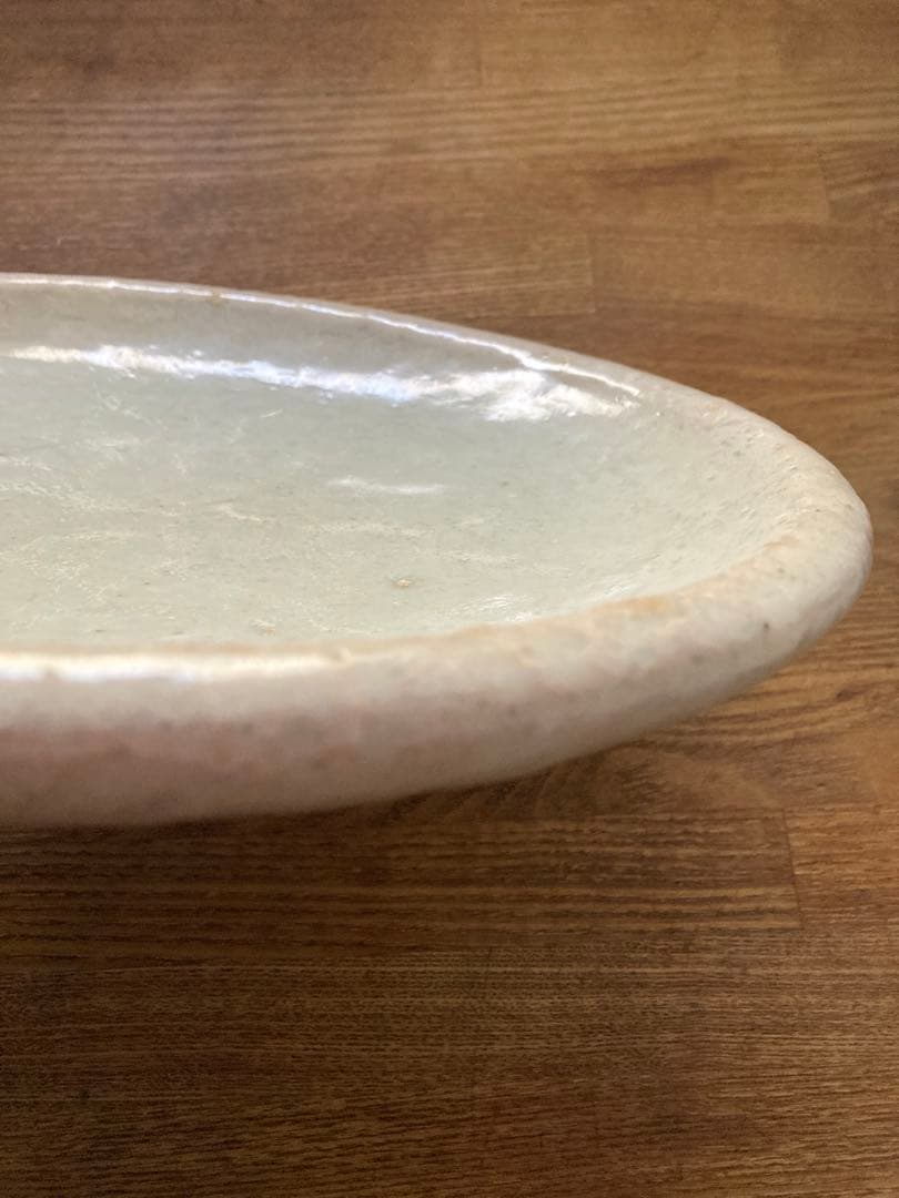 陶芸家　綿施和子作　大皿