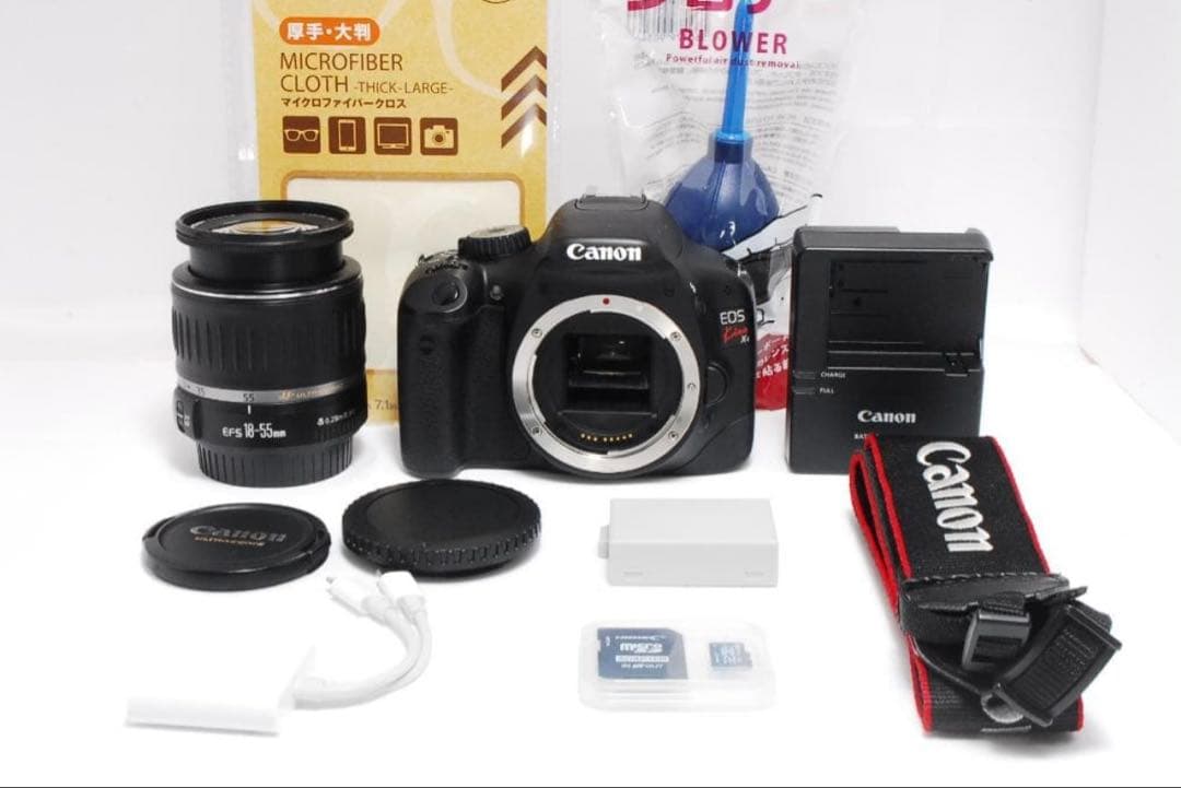 Canon EOS Kiss X4 18-55mm USM 動作品 低ショット数