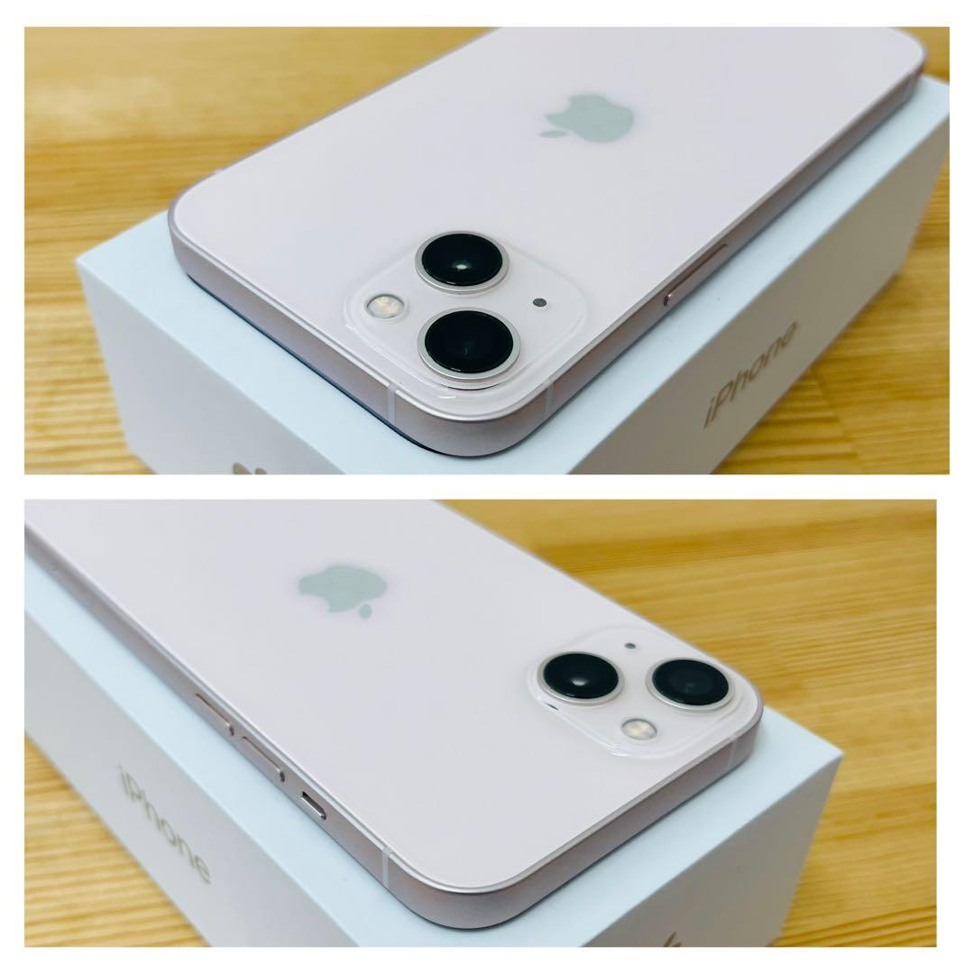 A 100% iPhone 13 256 GB SIMフリー ピンク 本体
