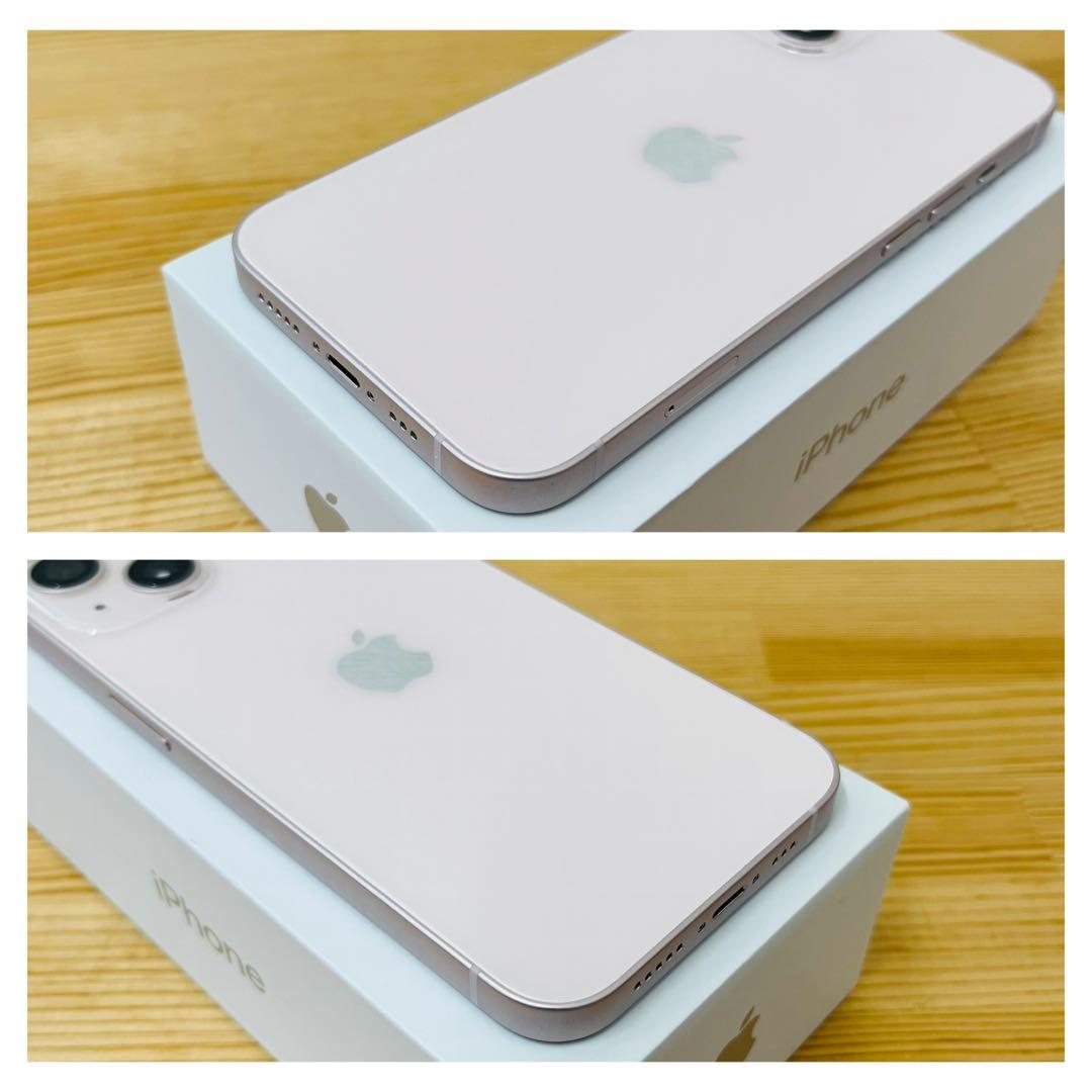A 100% iPhone 13 256 GB SIMフリー ピンク 本体