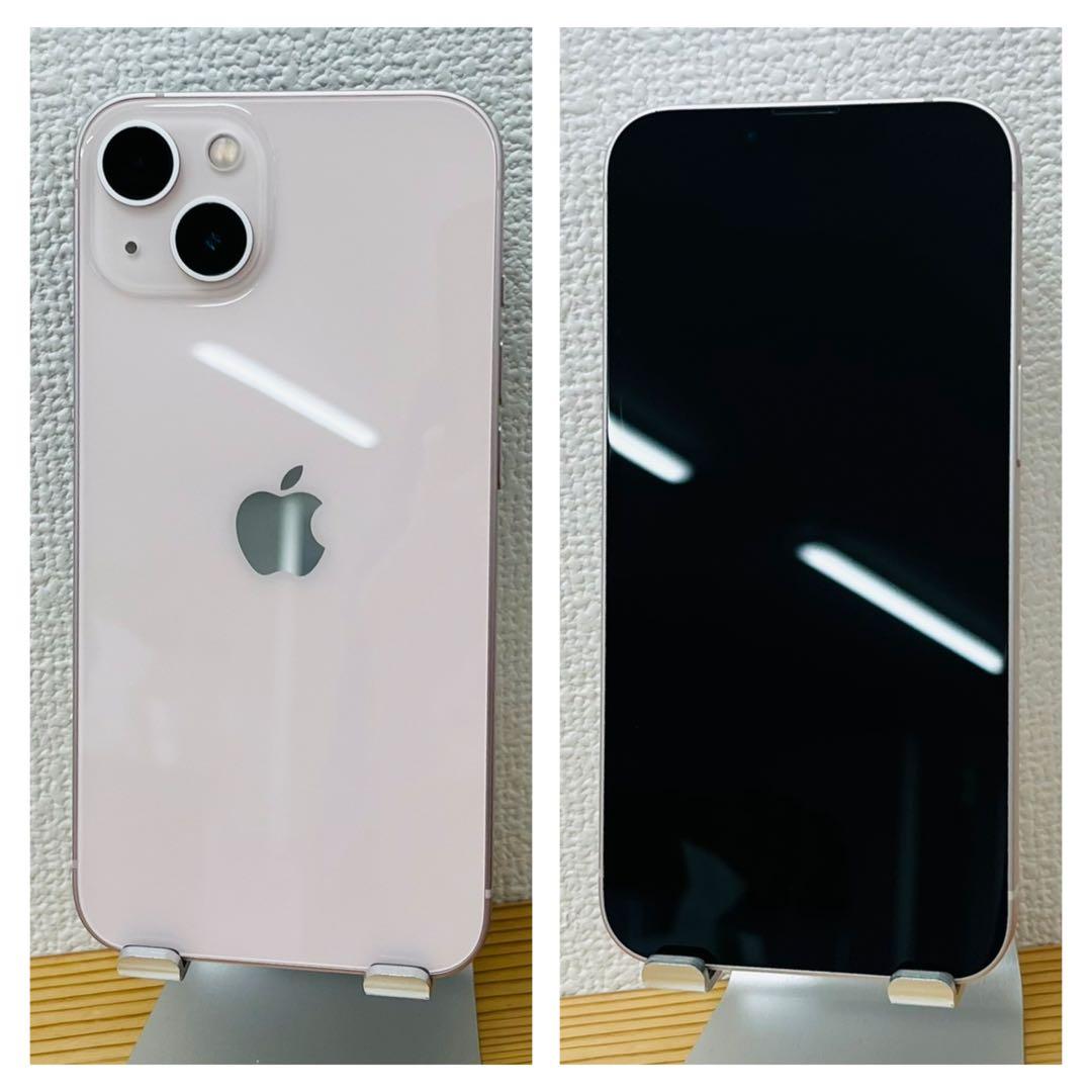 A 100% iPhone 13 256 GB SIMフリー ピンク 本体