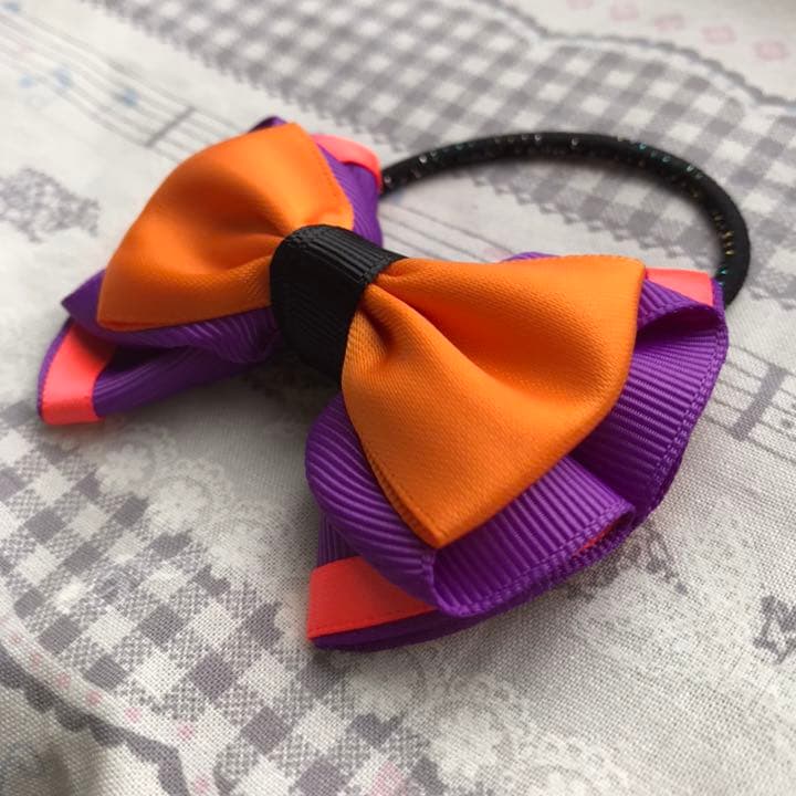 ハロウィン　ヘアゴム