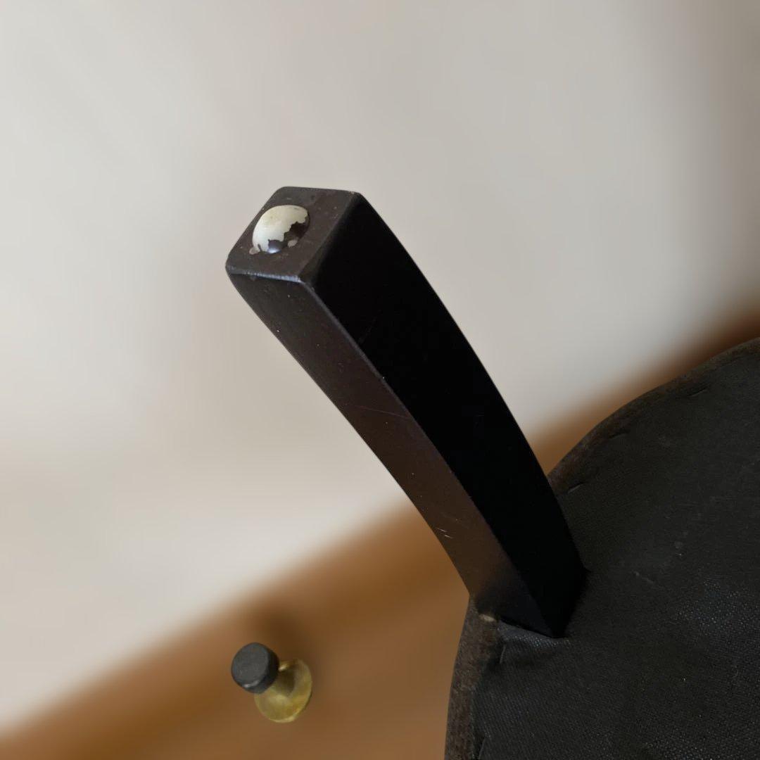 東京インテリア ブラウン ファブリック 円形スツール