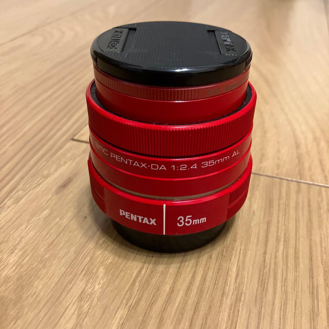 smc PENTAX-DA 35mmF2.4AL 希少カラー レッド 赤