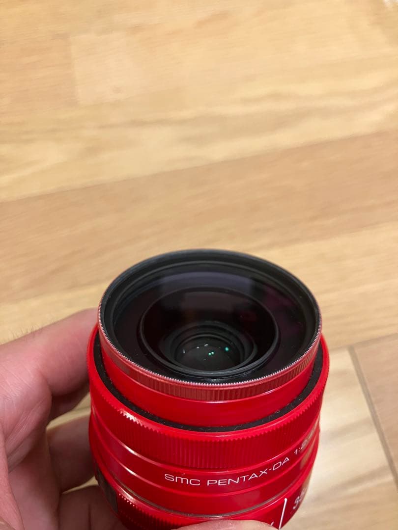 smc PENTAX-DA 35mmF2.4AL 希少カラー レッド 赤