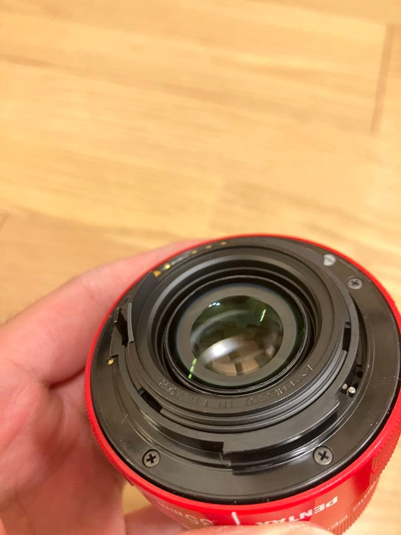 smc PENTAX-DA 35mmF2.4AL 希少カラー レッド 赤