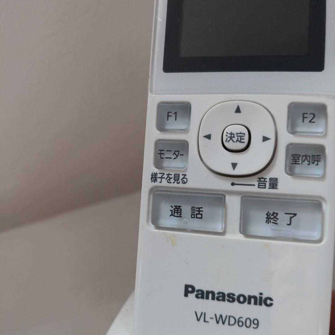 Panasonic　ワイヤレスモニターカメラドアホン　子機　VL-WD609