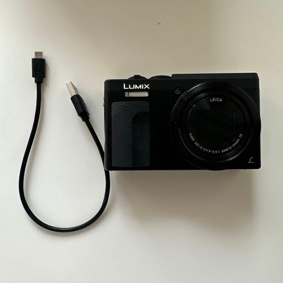 【完動品】Panasonic LUMIX DC-TZ90 ブラック