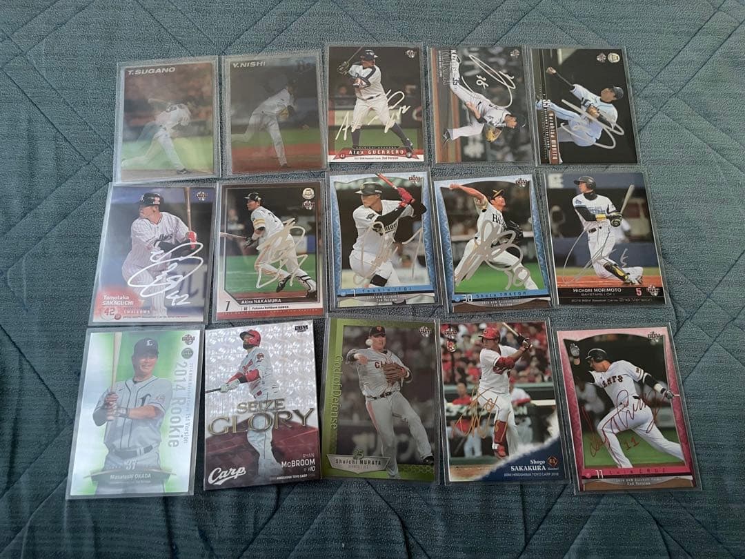 プロ野球カード 引退品