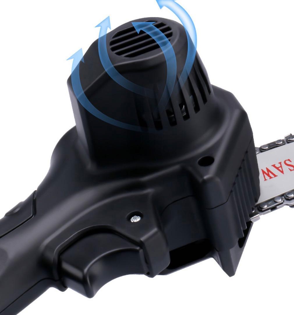 プロ充電片手電気チェンーソー果樹剪定ハサミ88V 超大 バッテリーセット家庭用薪